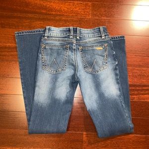Wrangler bootcut jean size 1/2 x 34